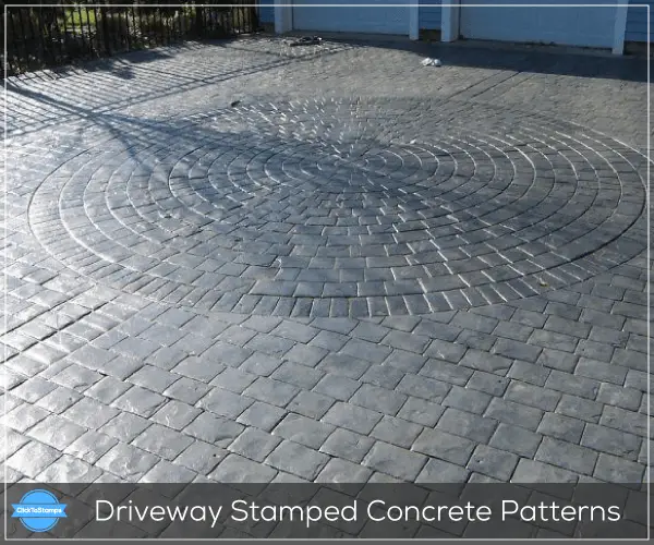 Driveway Stamped Concrete Patterns