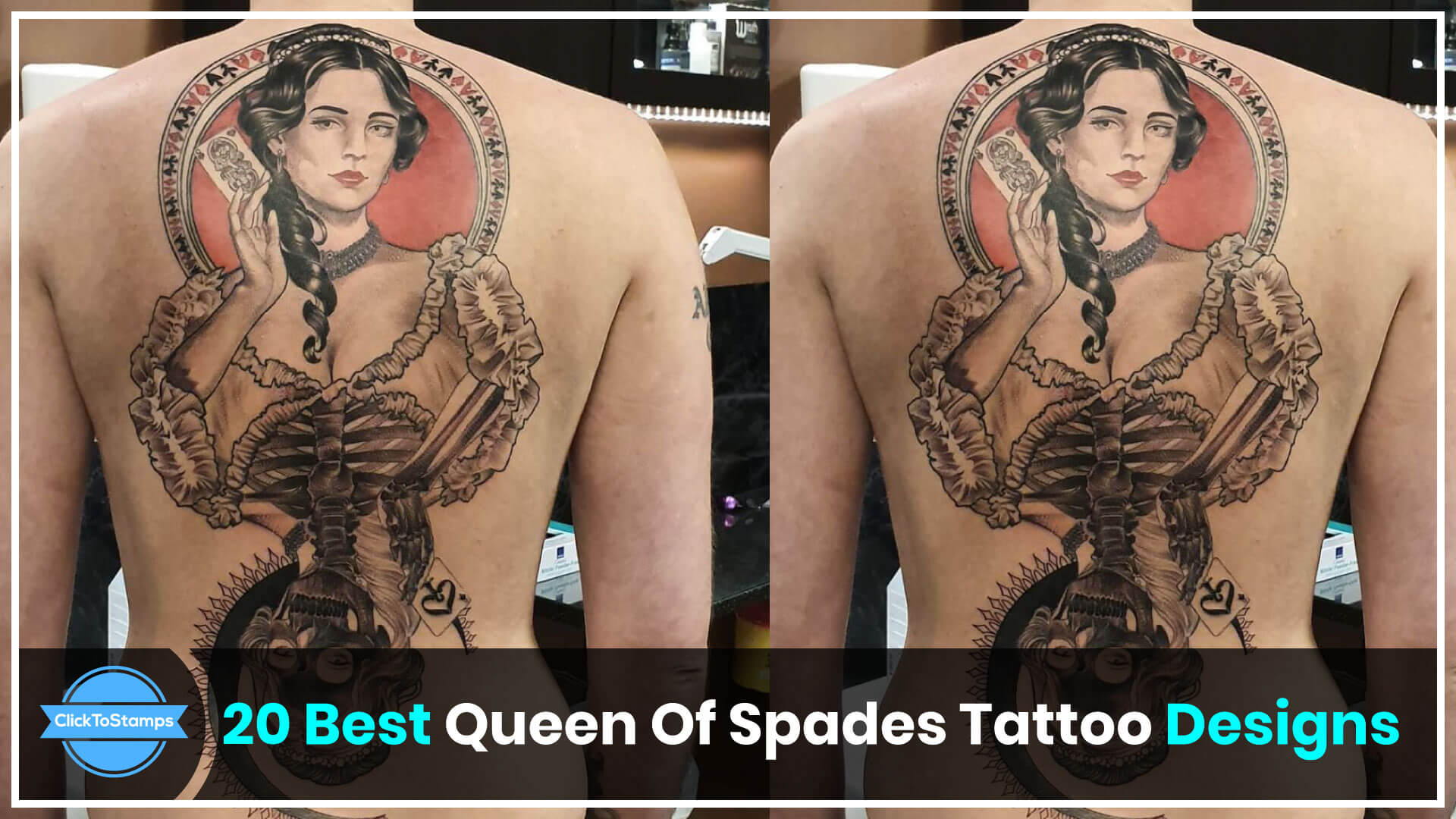Queen of Spades tattoo