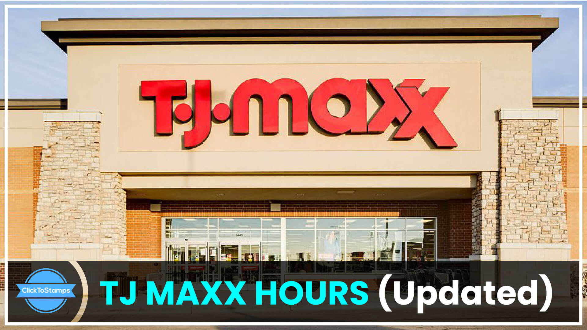 TJ Maxx Hours Today