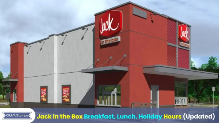 Jack in the box breakfast & Lunch Hours