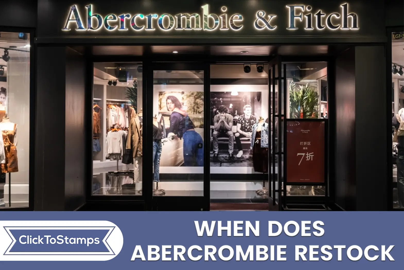 when does abercrombie restock